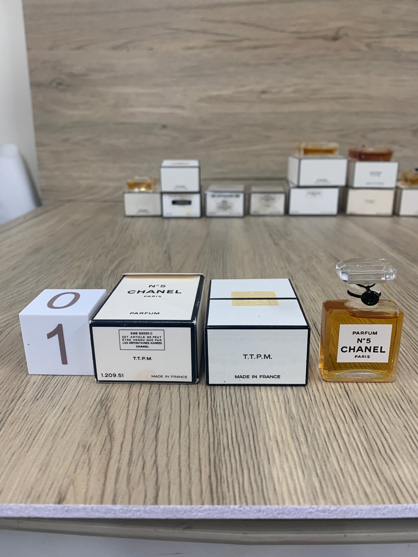 Authentic Chanel No. 5 Parfum Perfume 7ml 14ml 80's 90's - Mar25