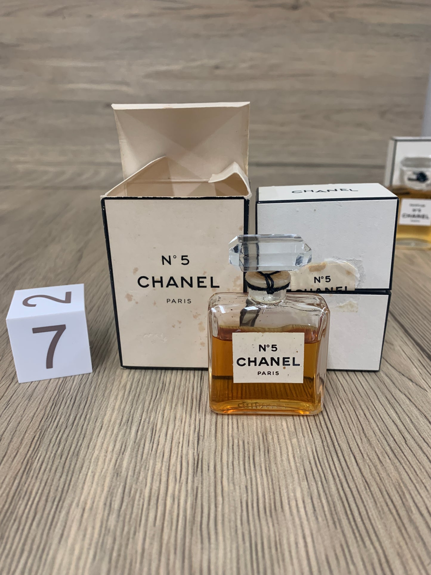 Authentic Chanel No. 5 Parfum Perfume 7ml 14ml 80's 90's - Mar25