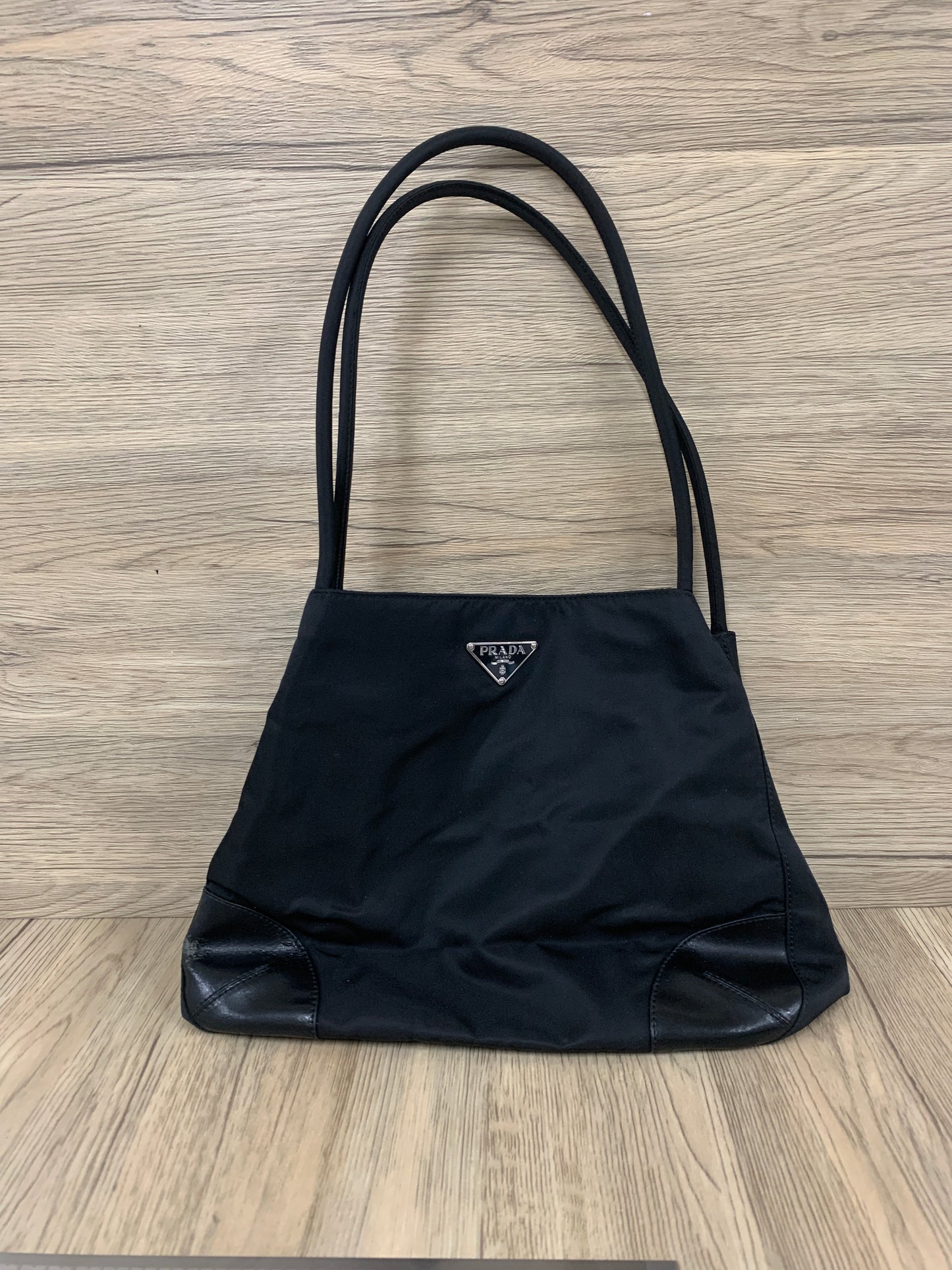 Prada bag black tote handbag coins bag - 16AUG22