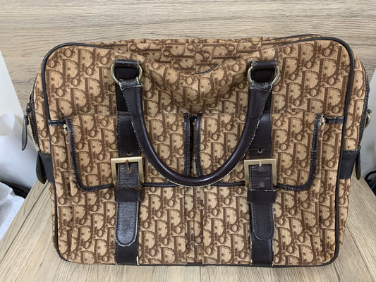 Vintage Christian Dior travel bag tote big bag - 16AUG22
