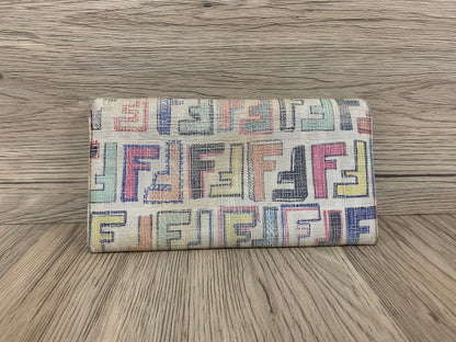 Fendi long wallet white with coins bag - 16AUG22