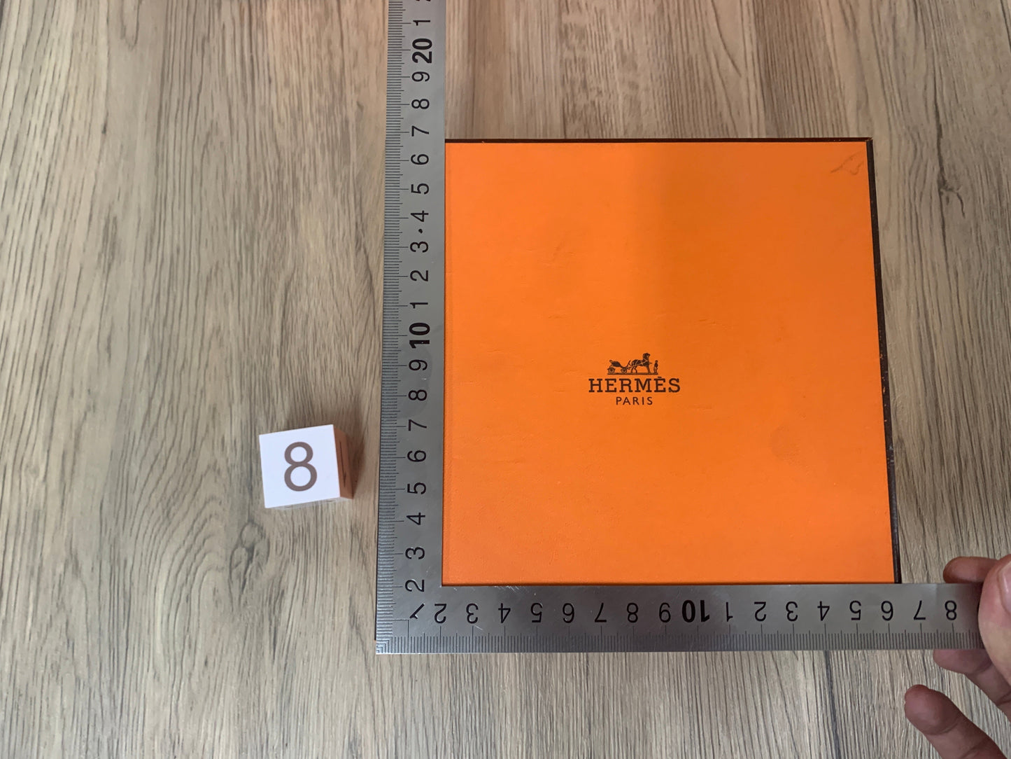 Hermes orange box, storage Jewellery trinket box, Gift box ideas, collectible box with paper box, wallet necklace bracelet box - 17AUG22