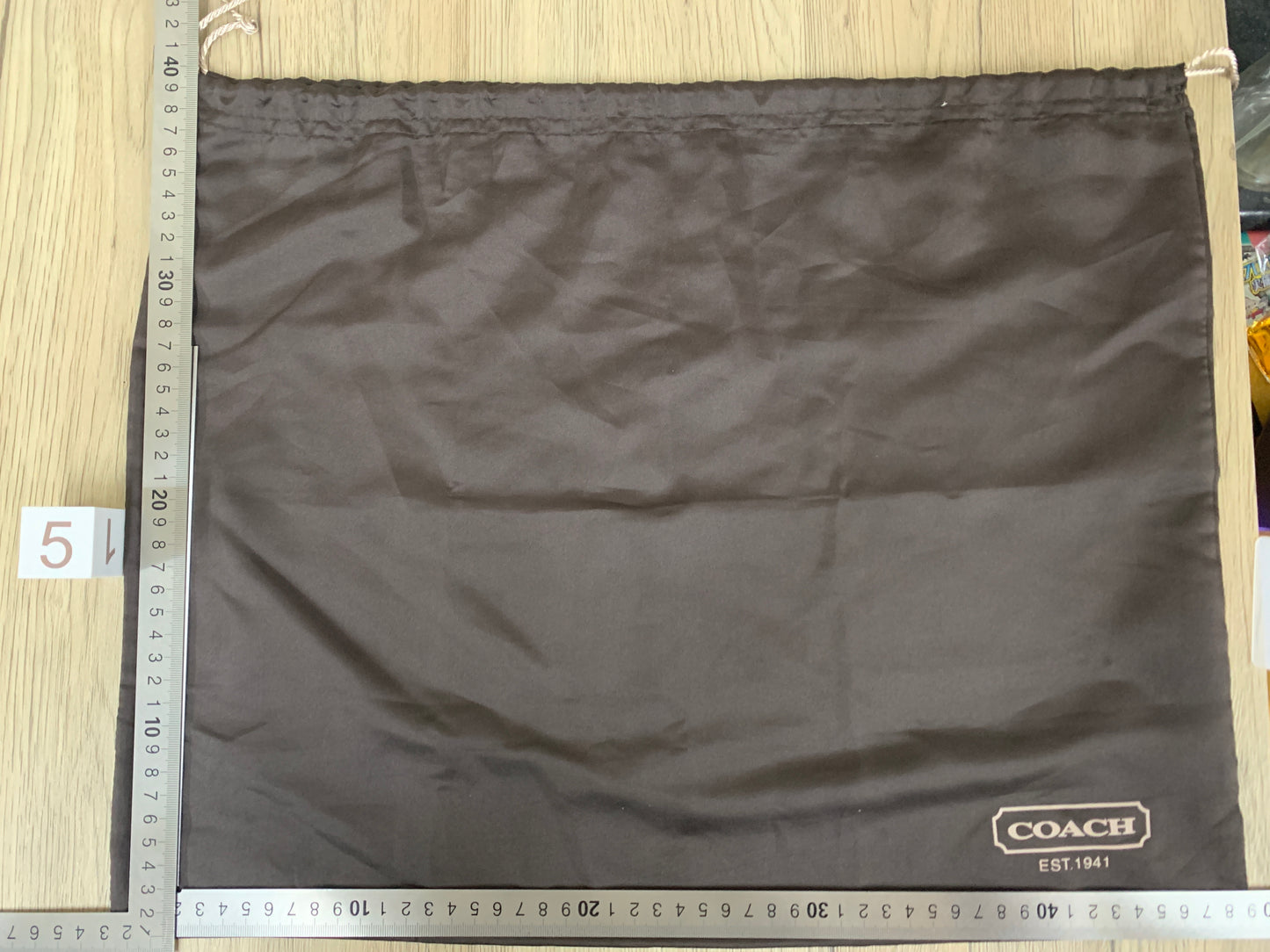Coach dust bag for handbag wallet belt tote boot gift bag
