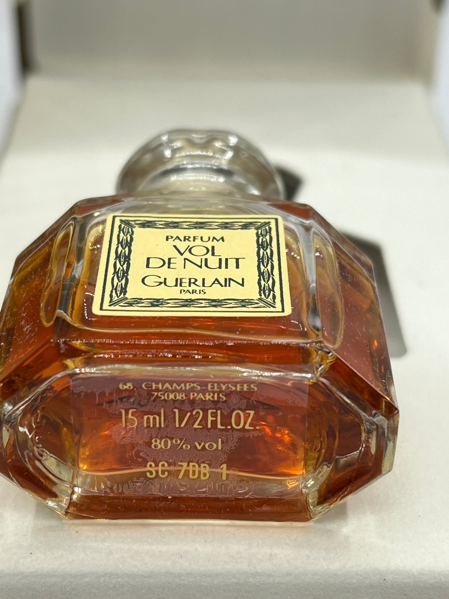 Rare Guerlain  Vol de nuit 15ml 1/2 oz Parfum Perfume - 010523-10