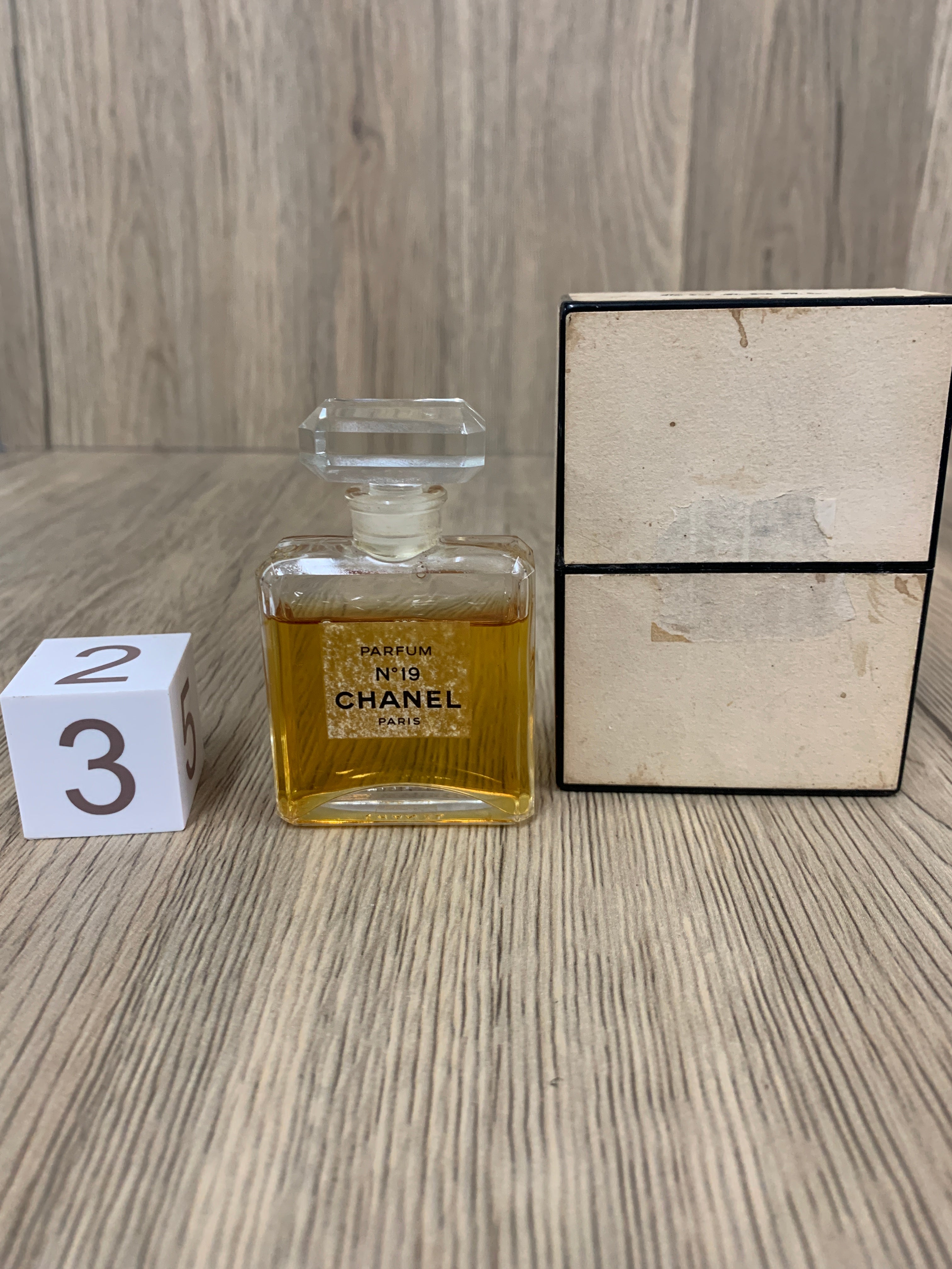 Rare Used Chanel No. 5 19 28ml 1 oz Extrait Perfume Parfum - 5Mar