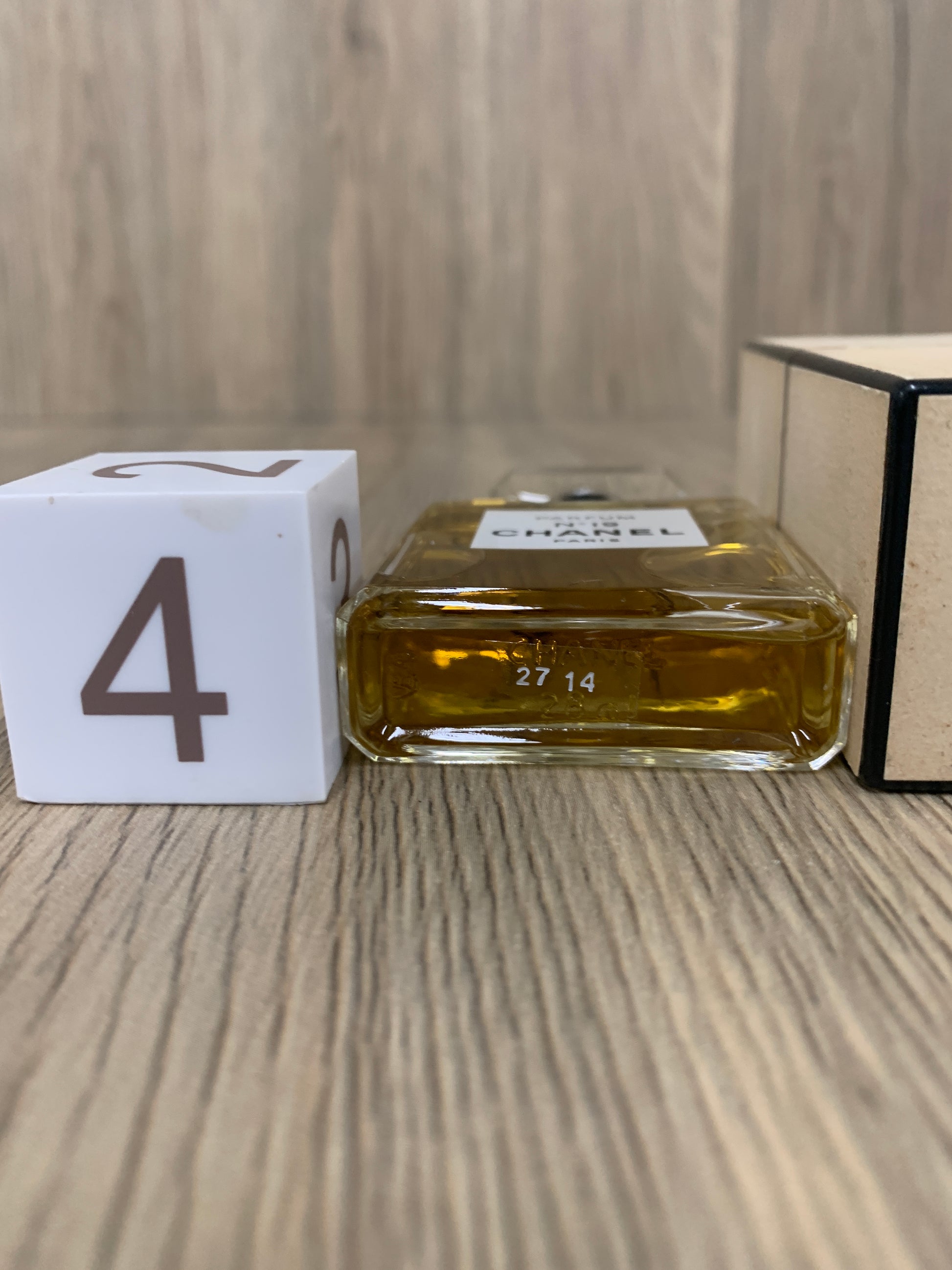 Empty Chanel No.5 Perfume Bottle With Box 