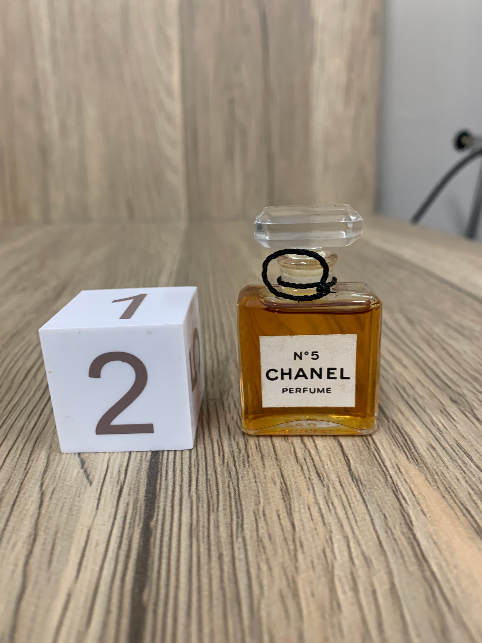 Used Chanel No. 5 7ml 1/4 oz Extrait Perfume Parfum - 4AUG22
