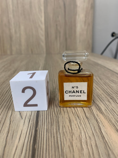 Used Chanel No. 5  7ml 1/4 oz Extrait Perfume  Parfum - 4AUG22