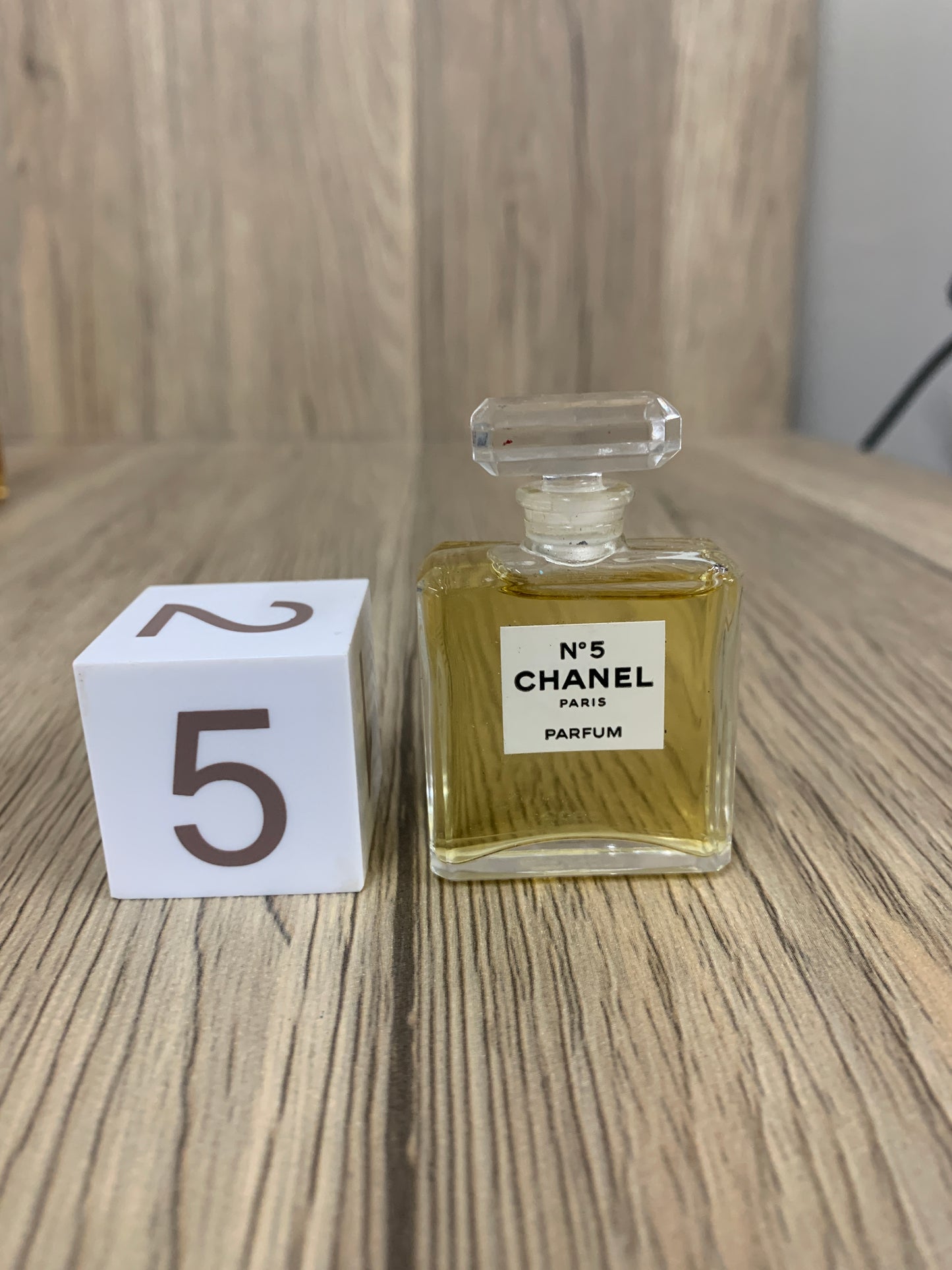 Used Chanel No. 5 7ml 1/4 oz Extrait Perfume Parfum - 4AUG22