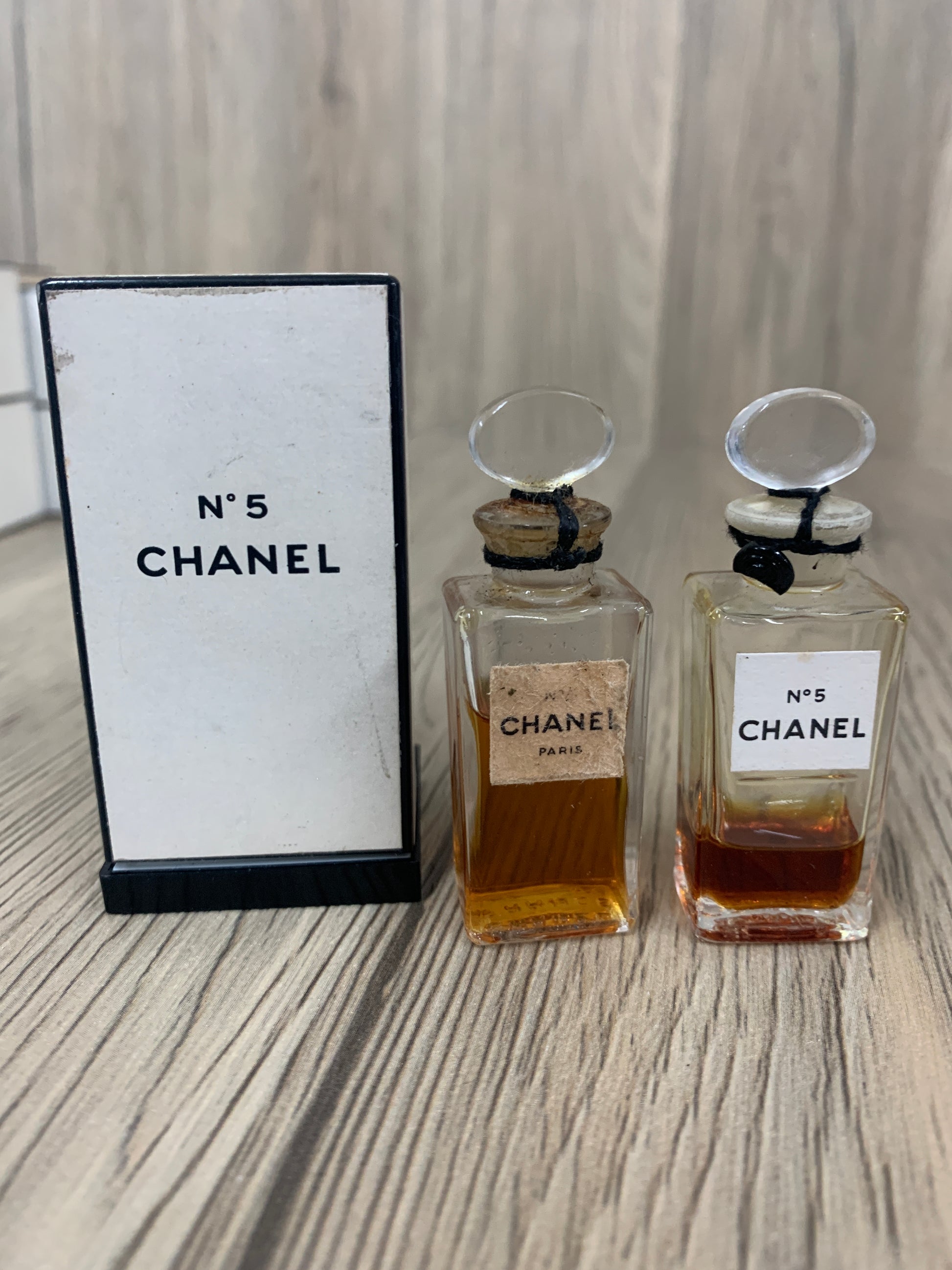 Rare CHANEL 50s 60s No. 5 Parfum perfume x 2 - 12SEP22 – Trendy Ground