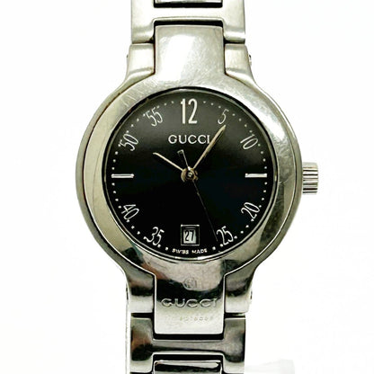 GUCCI 8900L Round Face SS Gray Dial Quartz women Watch  - 251023