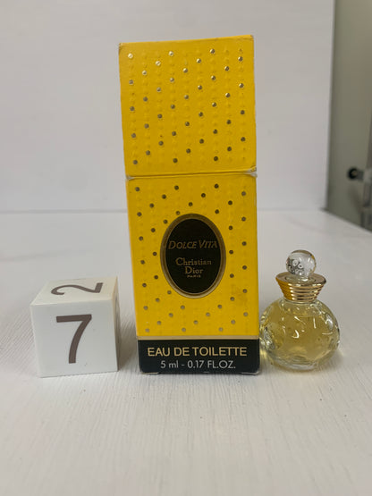 Miniature Christian Dior Addict Diorissimo Dune 7.5ml - 2m EDT Parfum - 25JUn