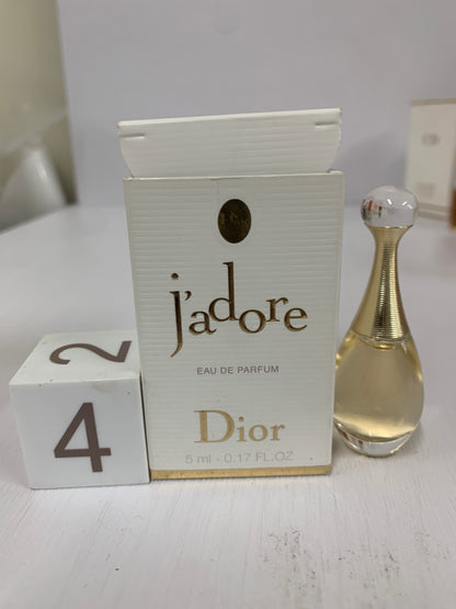 Used Christian Dior 7.5ml EDT Miniatures Dune jadore   - 25Mar