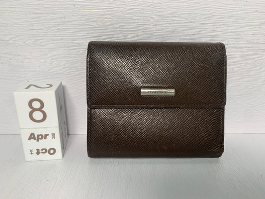 Used burrberry coins bag long wallet   - 8APR