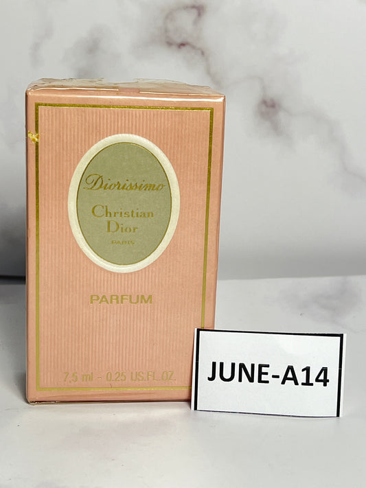密封 Christian Dior Diorissimo 7.5 毫升 0.25 盎司香水 - JUNE-A14