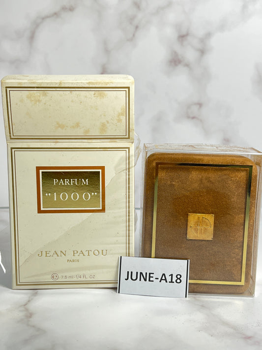 Jean Patou 1000  7.5ml 1/4 oz Parfum Perfume - JUNE-A18
