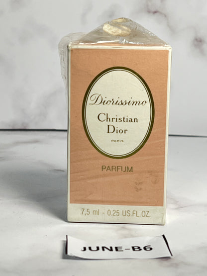 稀有 Christian Dior Diorissimo 7.5 毫升 0.25 盎司香水 - 六月 B6