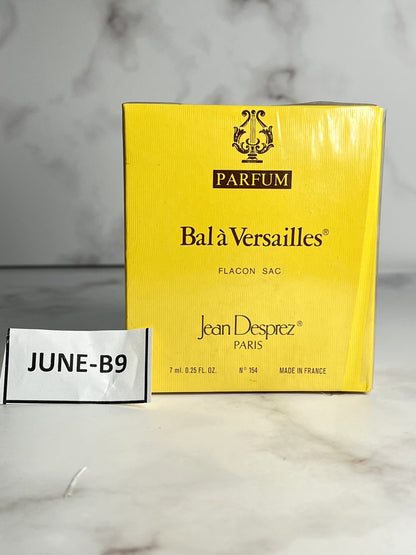 Rare Jean Desprez Bal a Versailles 7 毫升 1/4 盎司香水 - 六月 B9