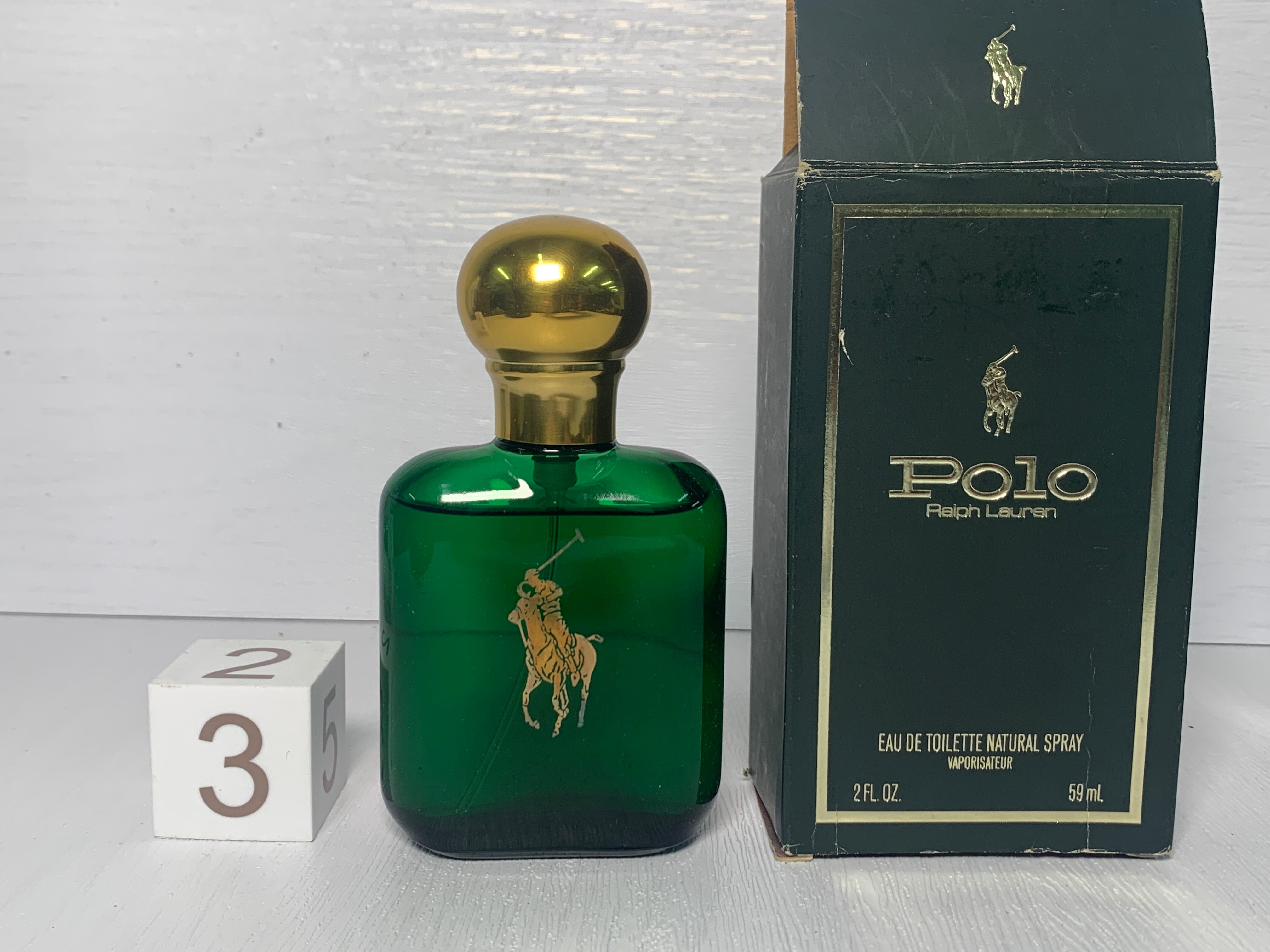 Vintage Ralph Lauren POLO Green Box Sealed buy Eau De Toilette Natural Spray 4 Oz