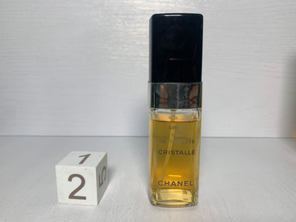 Rare Chanel Cristalle 50ml 60ml 100ml eau de toilette EDT- 8NOV