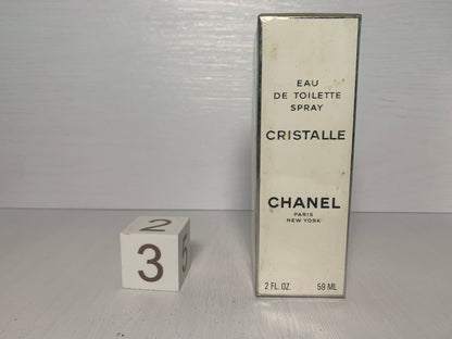 Rare Chanel No. 5 No. 19 Cristalle 59ml 100ml eau de toilette EDT- 8NOV