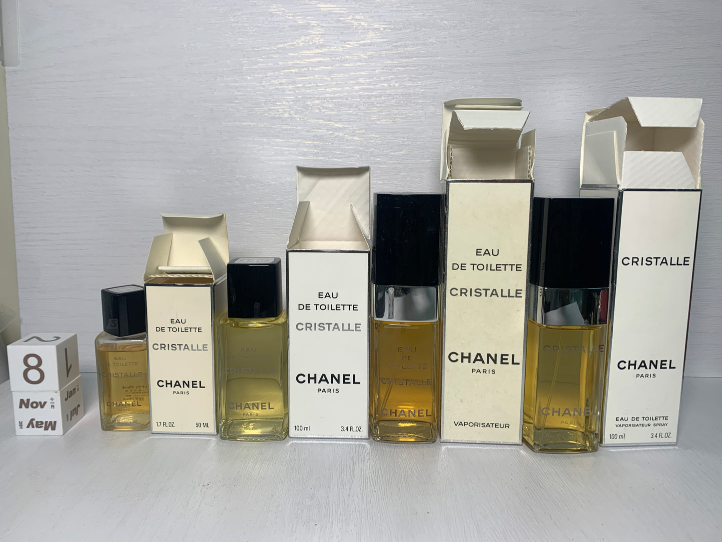 Rare Chanel Cristalle 50ml 100ml eau de toilette EDT- 8NOV – Trendy Ground