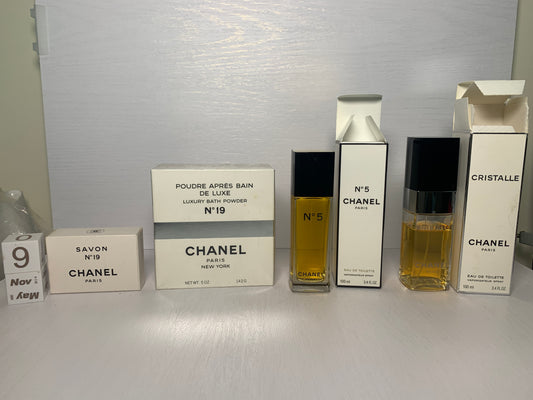 Rare discontinue Chanel savon bath powder 142G  - 9