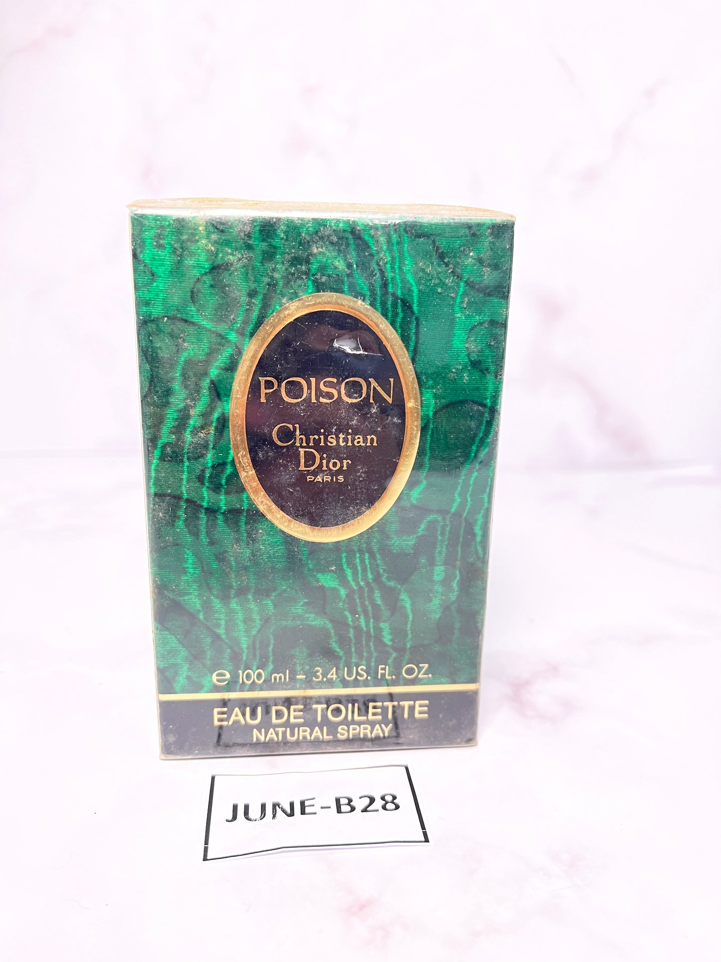 Rare Christian Dior  100ml 3.4 oz  Poison Eau de Toilette EDT  - 130628
