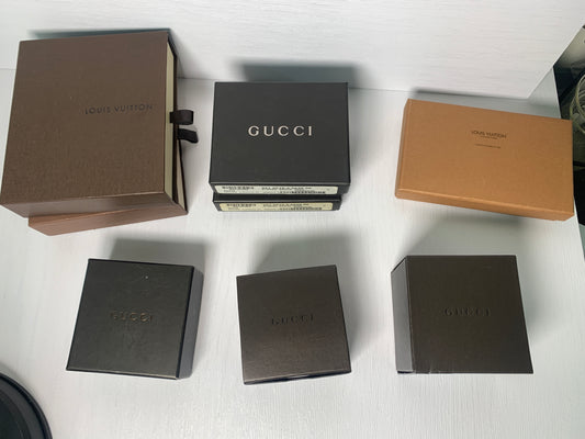 Gucci LV 路易威登禮品盒錢包手錶項鍊戒指盒 - 9NOV