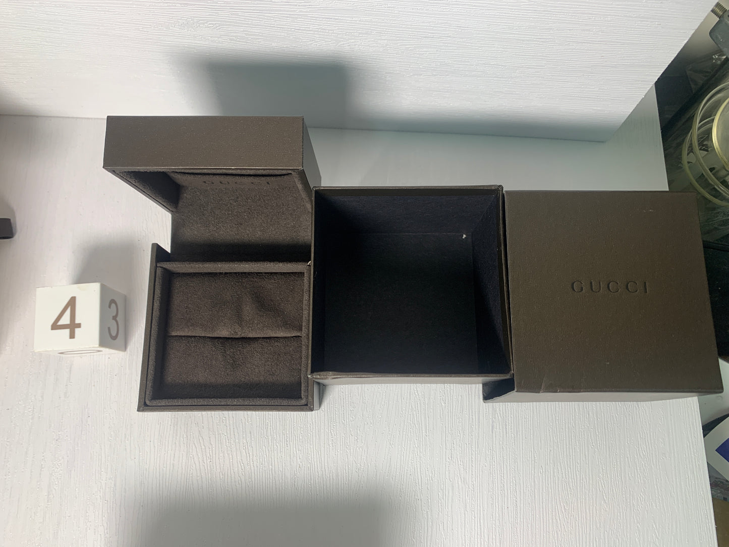 Gucci LV louis vuitton gift Box for wallet watch necklace rings box  - 9NOV