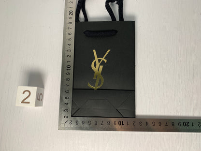 YSL chanel Gucci gift paper bag for jewlley necklace scarf box wallet bag