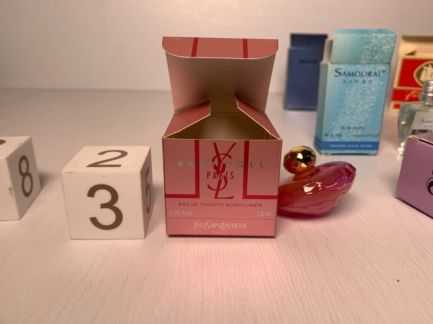 Miniature Gucci YSL Samouri 10ml 5ml eau de toilette EDT EDC  - 14NOV