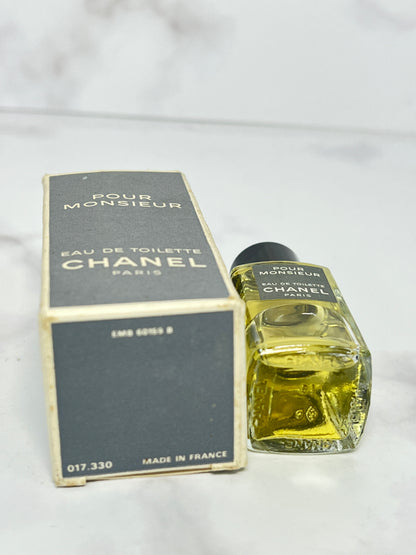 Rare Chanel Pour Monsieur  19 ml  eau de toilette EDT perfume  - JUNE-C20