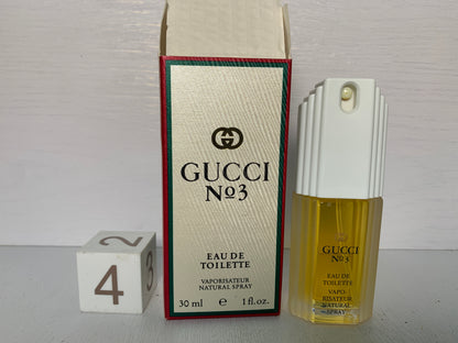 Gucci no.3 30ml 25ml EDT eau de toilette perfum parfum    - 14NOV