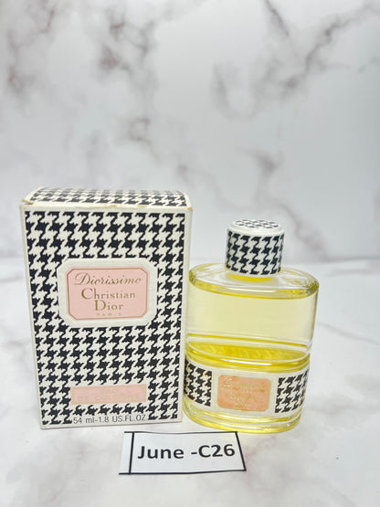 Rare Christian Dior Diorissimo 54ml 1.8 oz eau de toilette EDT  - JUNE-C26