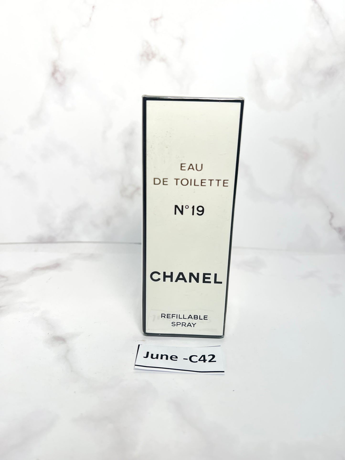 Rare Chanel No. 19 50 ml 1.7 oz Eau de Toilette EDT Perfume  - JUNE-C42