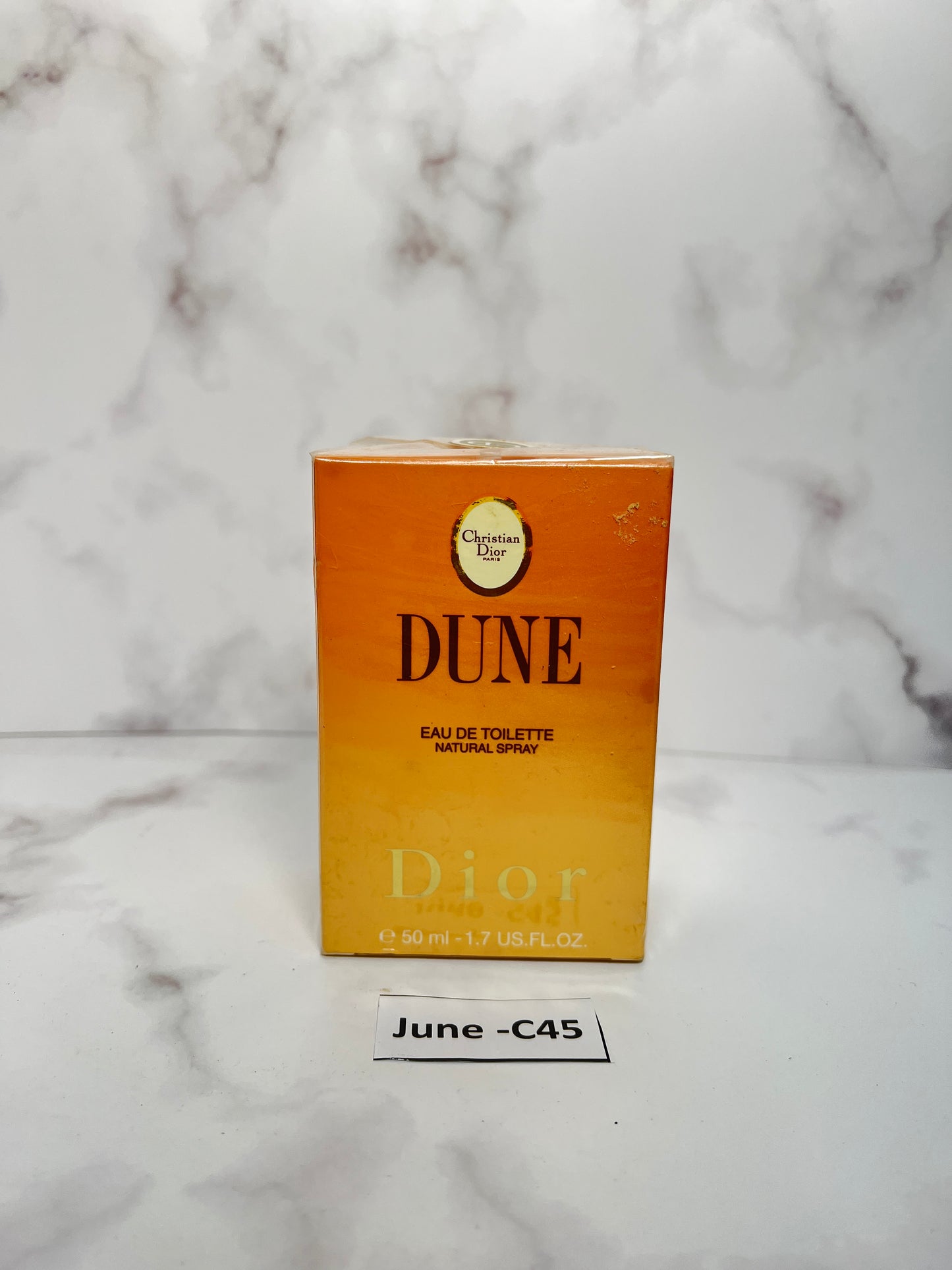 稀有 Christian Dior DUNE 50 毫升 1.7 盎司淡香水淡香水 - JUNE-C45