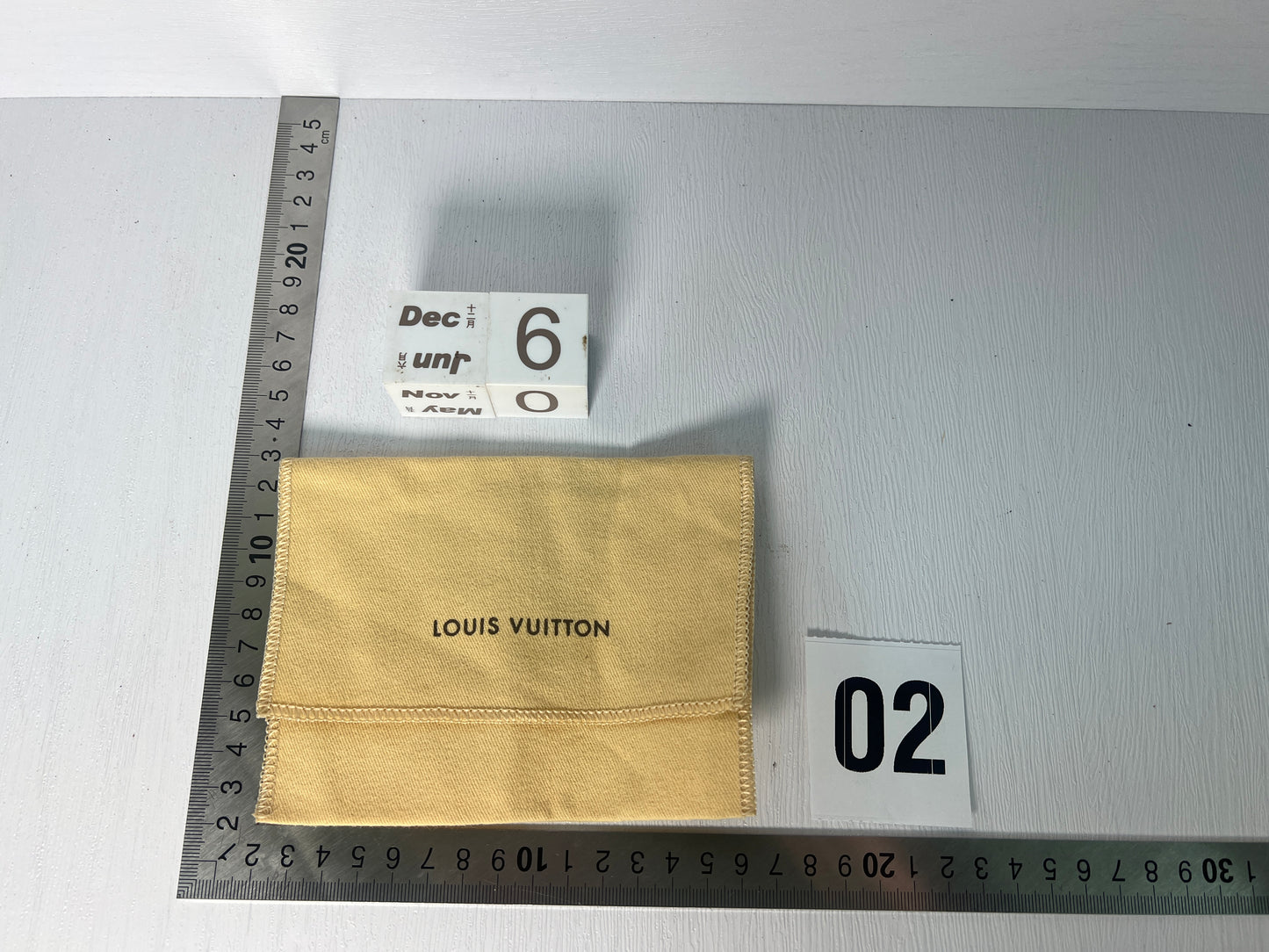 Louis Vuitton LV dust bag jewelly wallet bag - 3DEC