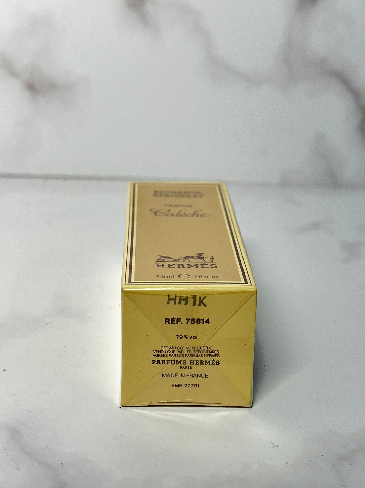 Rare Sealed Hermes caleche 7.5 ml 1/4 oz perfume parfum  - JUNE-D6