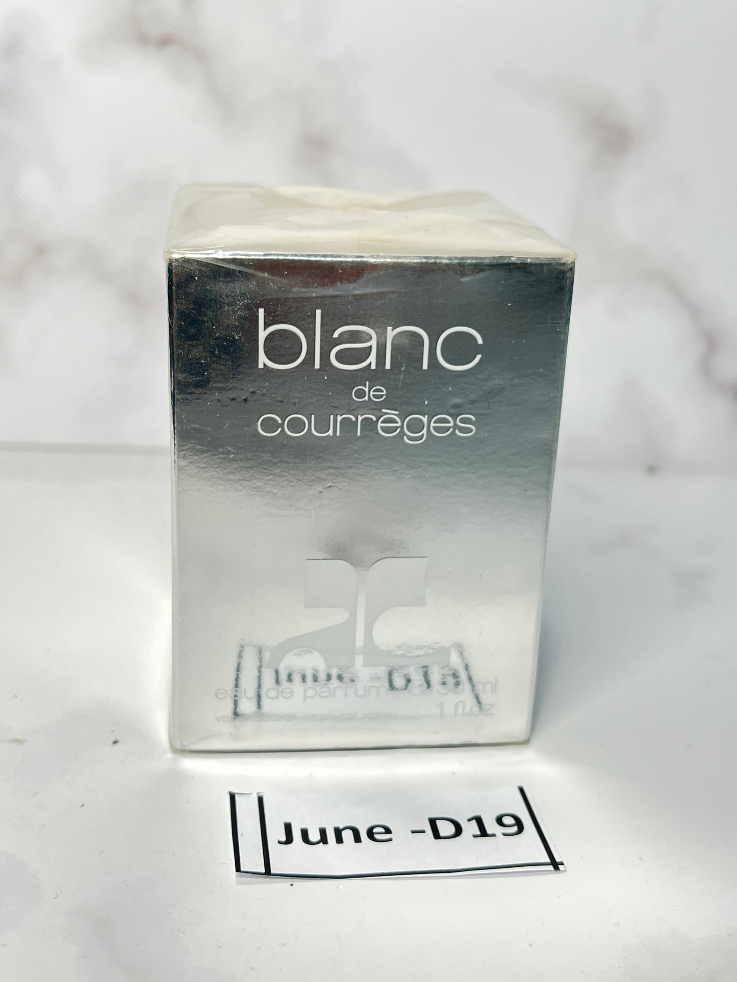 稀有密封 Courreges blanc30 毫升 1 盎司淡香精香水 - JUNE-D19