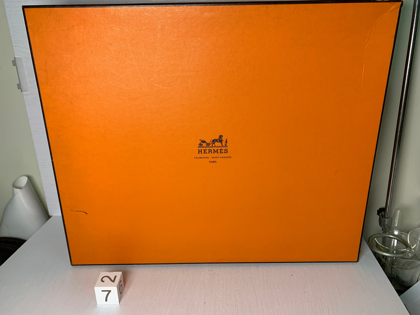 Hermes large gift Box for wallet sunglasses belt scarf bag - 9NOV