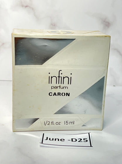 稀有密封 Caron Infini 15 毫升 0.5 盎司香水 - JUNE-D25