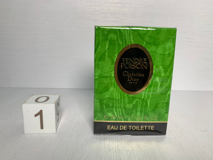 Rare Christian Dior Tendre Poison Eau de Toilette 50ml 1.7 oz - 3DEC