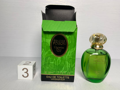 Rare Christian Dior Tendre Poison Eau de Toilette 50ml 1.7 oz - 3DEC