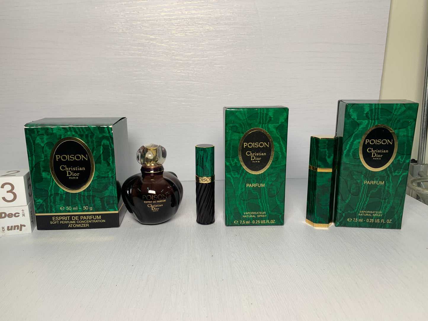 Rare Christian Dior Poison Eau de parfum 50ml 1.7 oz 7.5ml parfum- 3DEC
