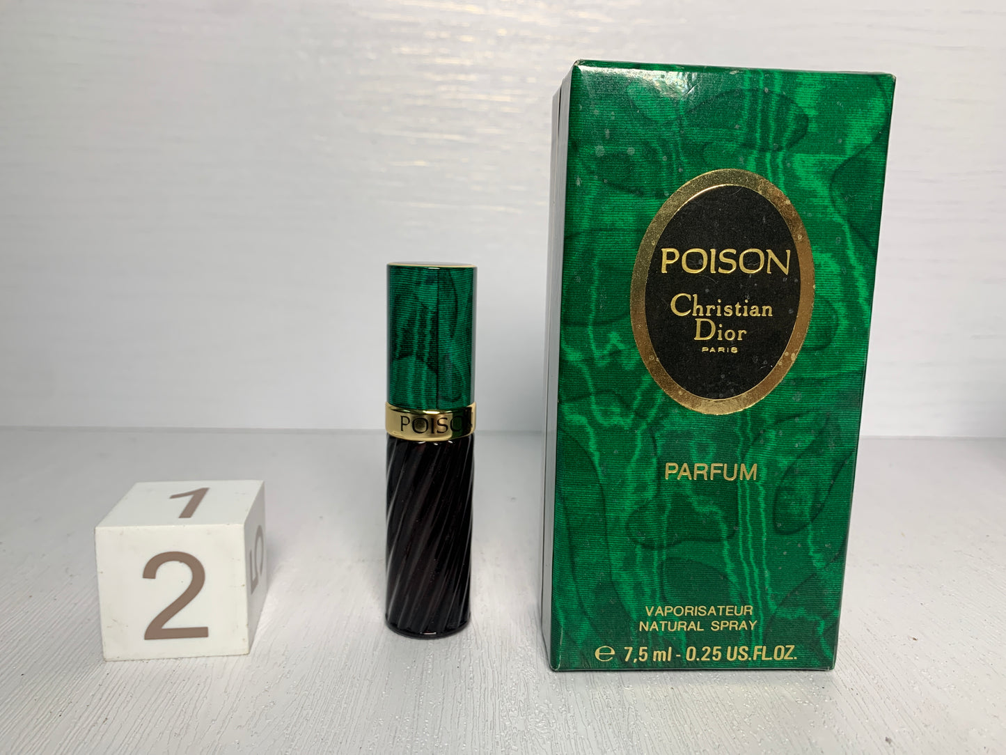 Rare Christian Dior  Poison Eau de parfum 50ml 1.7 oz 7.5ml parfum- 3DEC