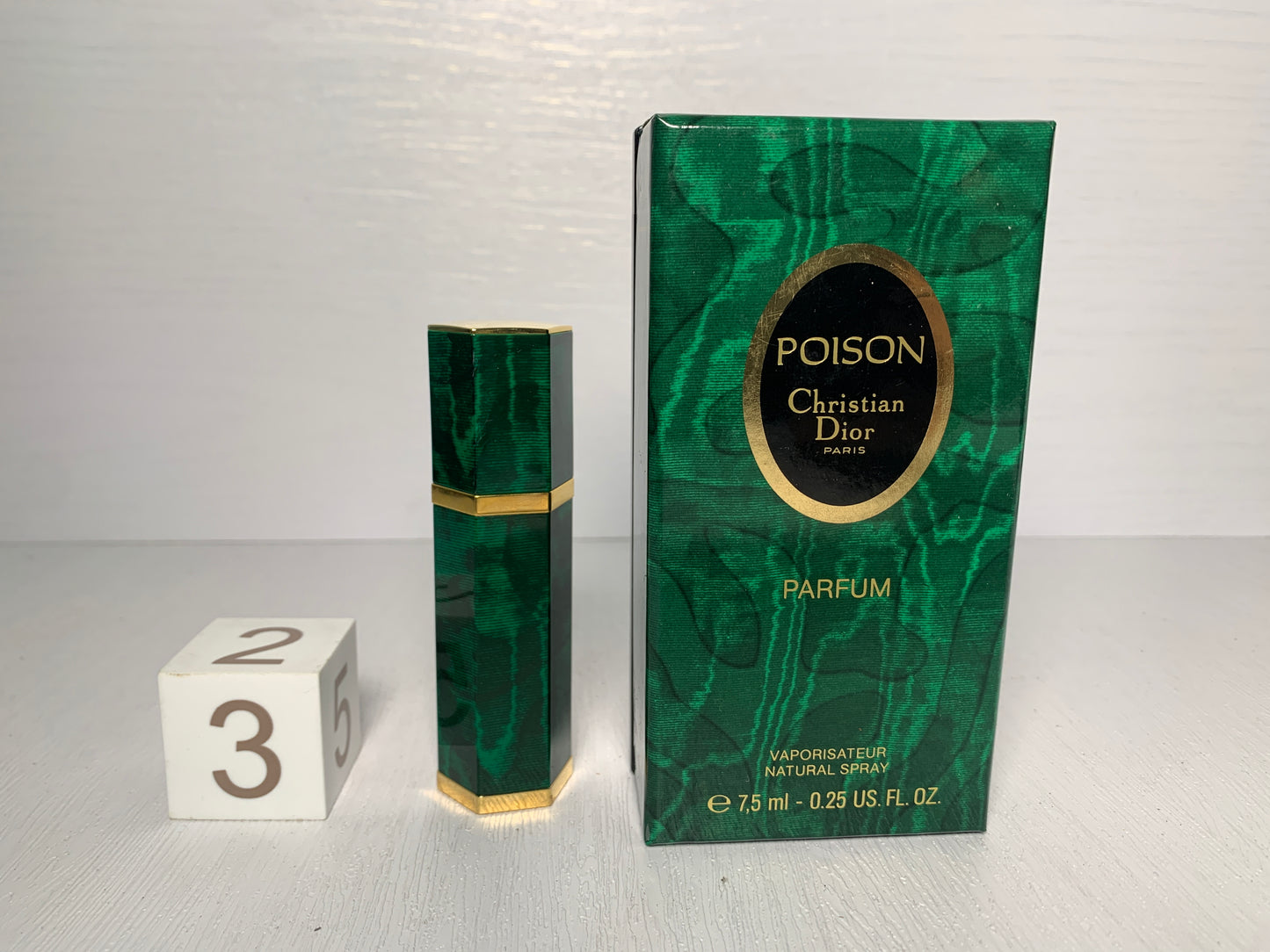 Rare Christian Dior Poison Eau de parfum 50ml 1.7 oz 7.5ml parfum- 3DEC
