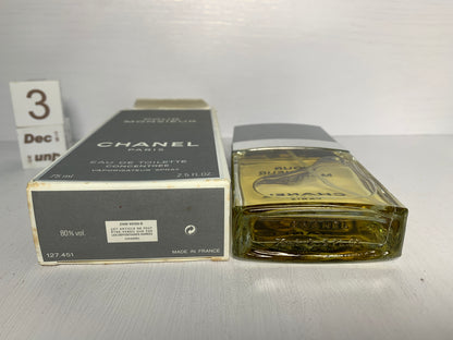 Rare Chanel Pour Monsieur Concentree 淡香水淡香水 75ml 2.5 oz - 3DEC