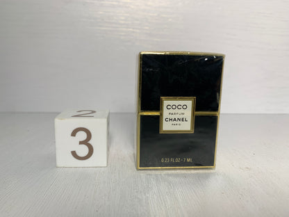 Rare Chanel coco 30ml 7ml 1 oz 1/4 oz Extrait Parfum 香水 - 3DEC