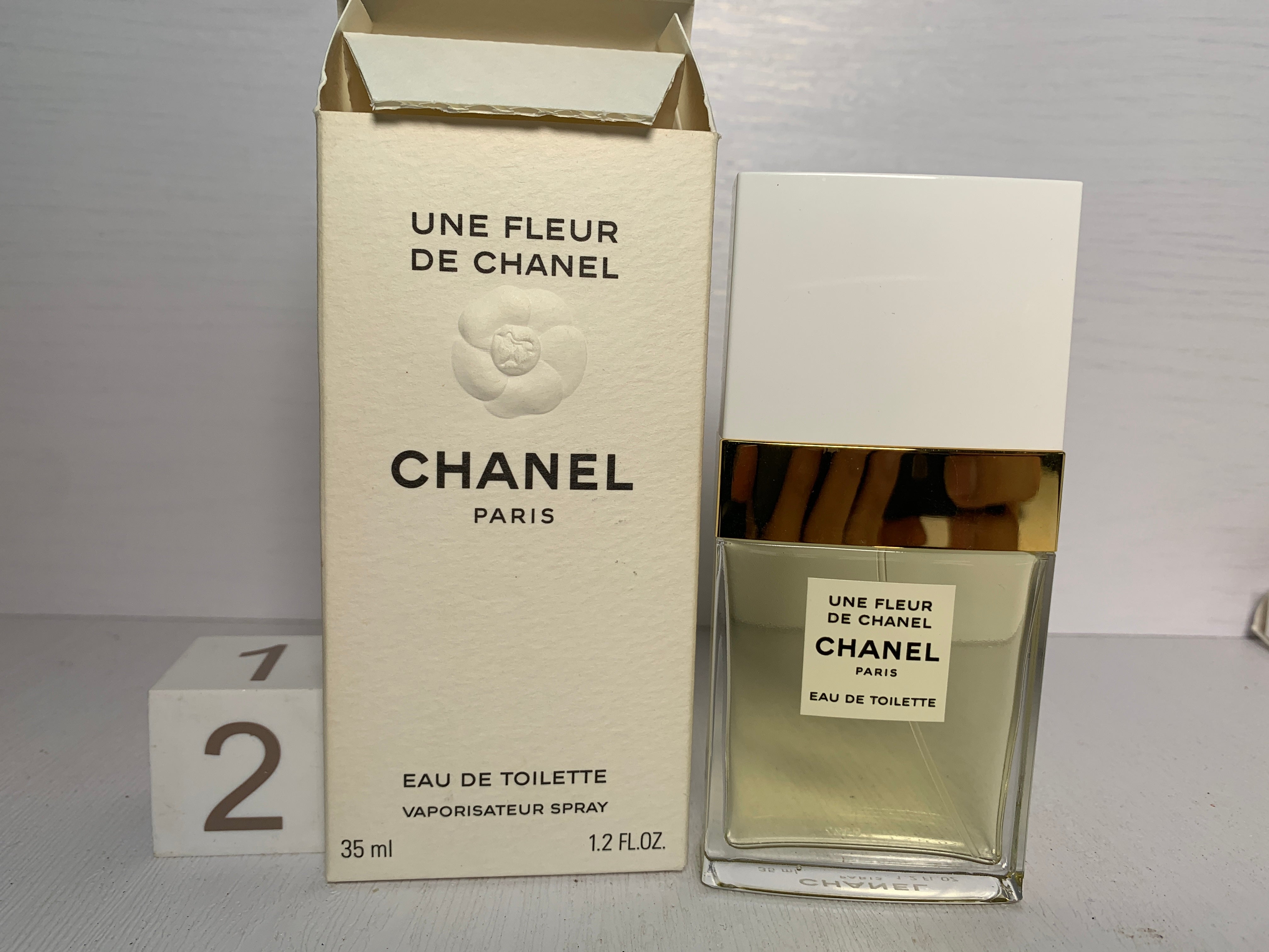 Rare Chanel une fleur de 35ml 1.2 oz Eau de Toilette EDT - 3DEC
